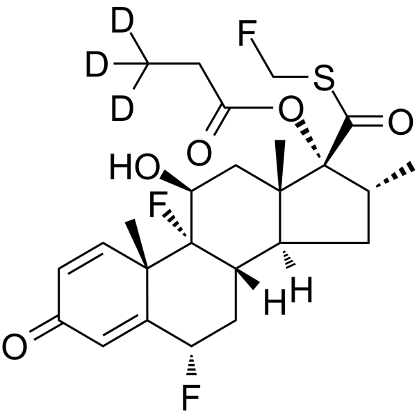 Fluticasone propionate-d3 (fluticasone propionate d3)